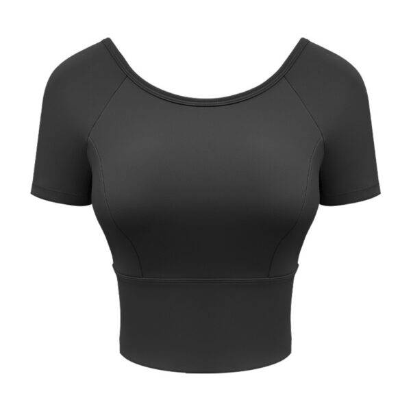 New Fitness Cross Beauty Back Integrated Chest Pad Sports Outdoor Top - Image 6